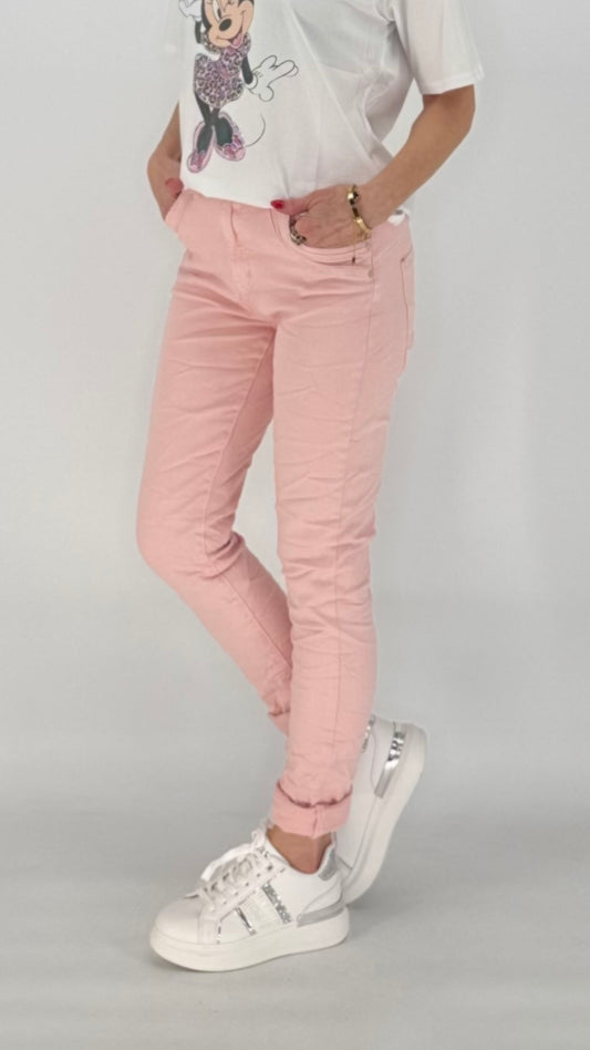 Jeans Hose Jewelly, rosa JW2573-35