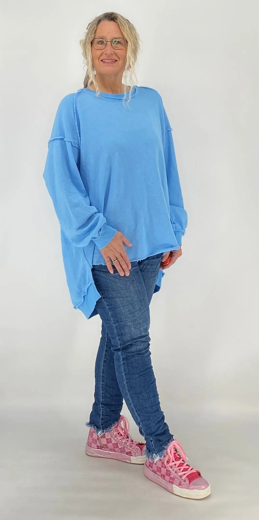 Sweatshirt 100% Baumwolle - By Elena FashionBy Elena Fashion