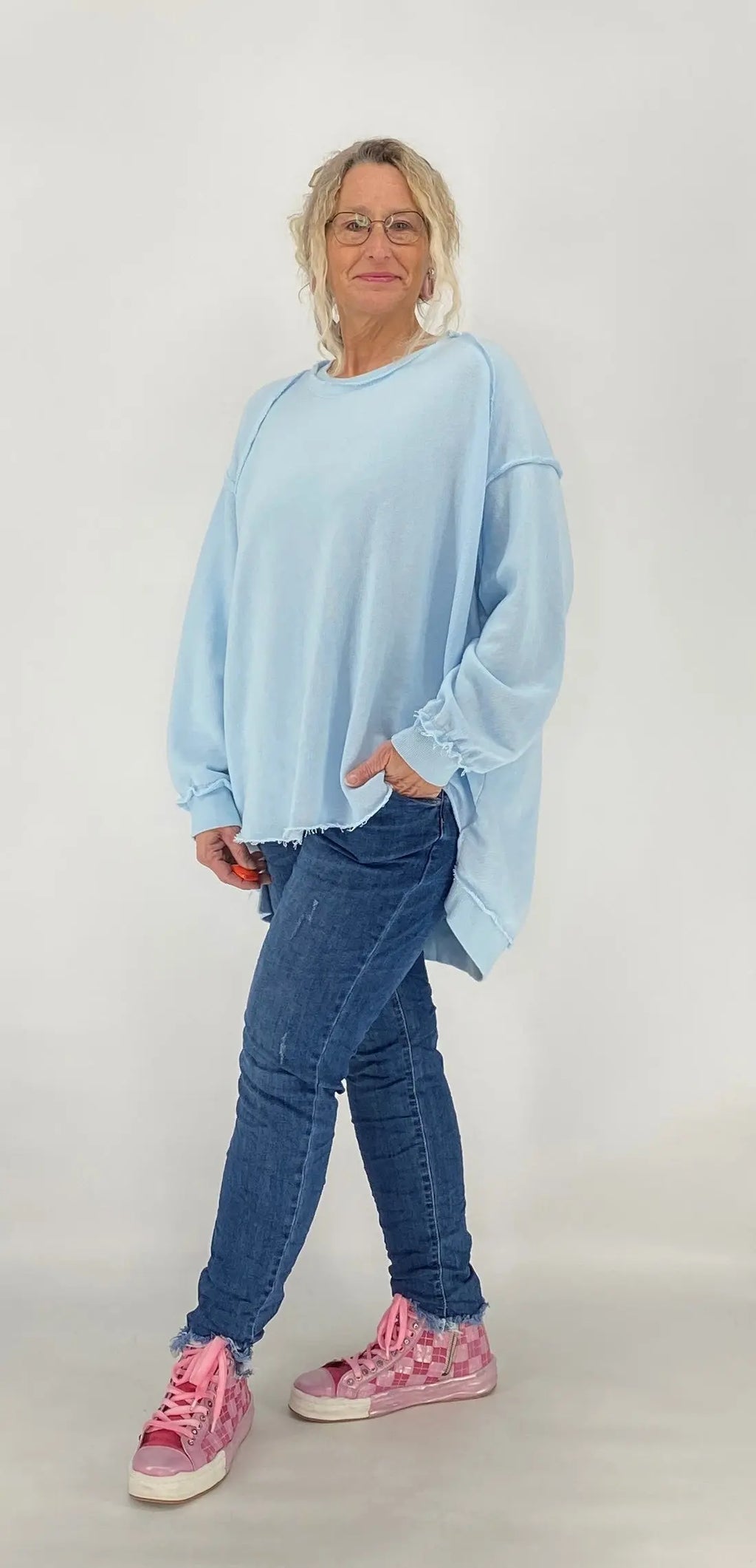 Sweatshirt 100% Baumwolle - By Elena FashionBy Elena Fashion