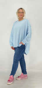 Sweatshirt 100% Baumwolle - By Elena FashionBy Elena Fashion
