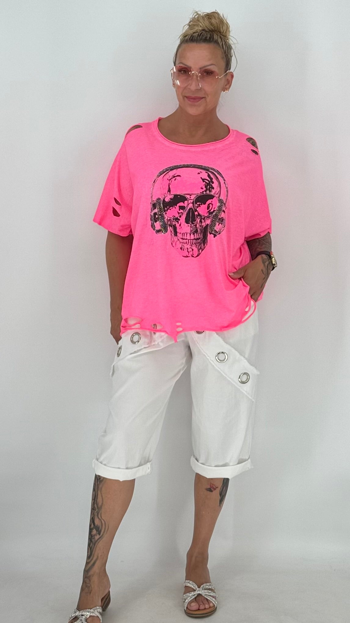 Skull Shirt Damen