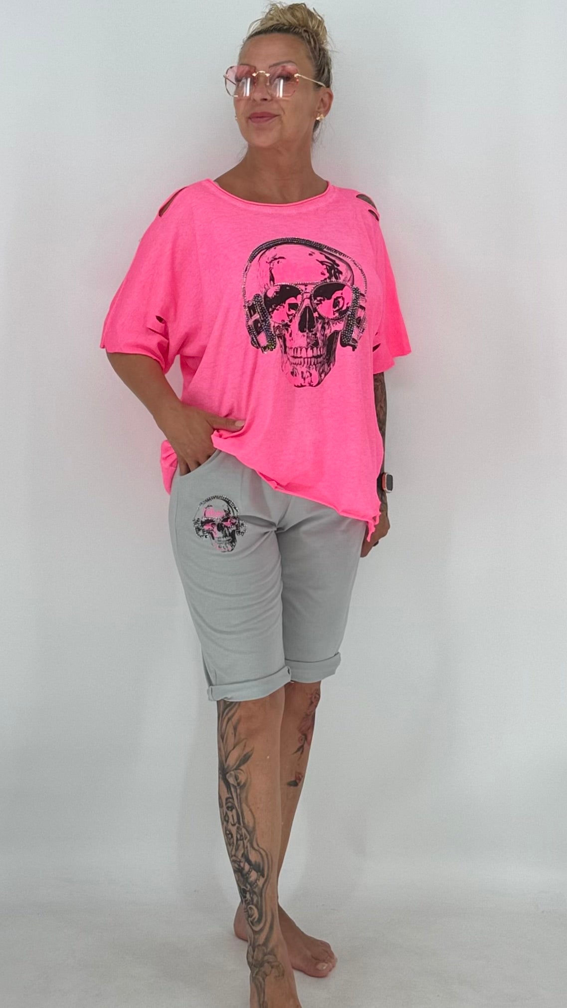 Skull Shirt Damen