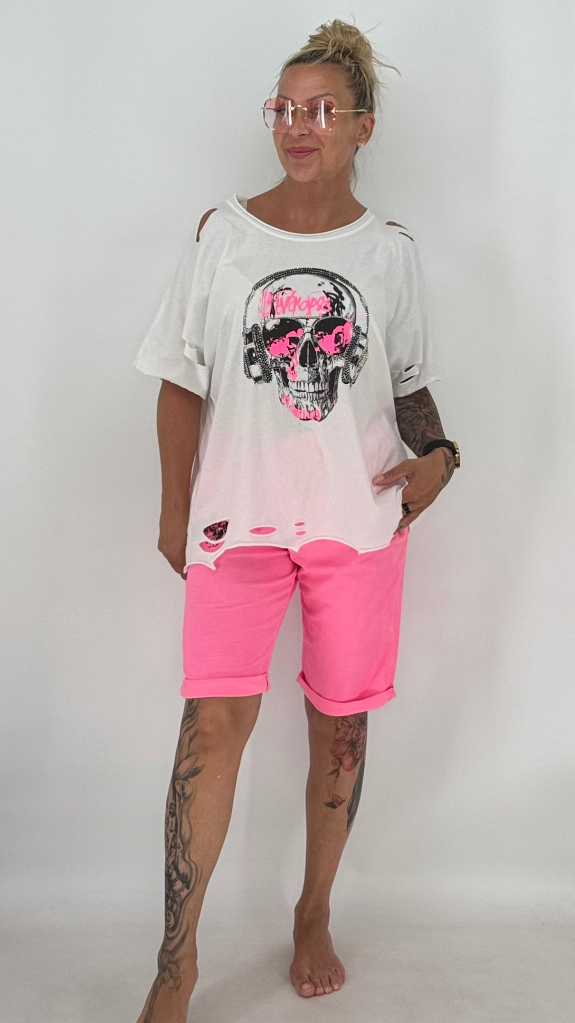 Skull Shirt Damen