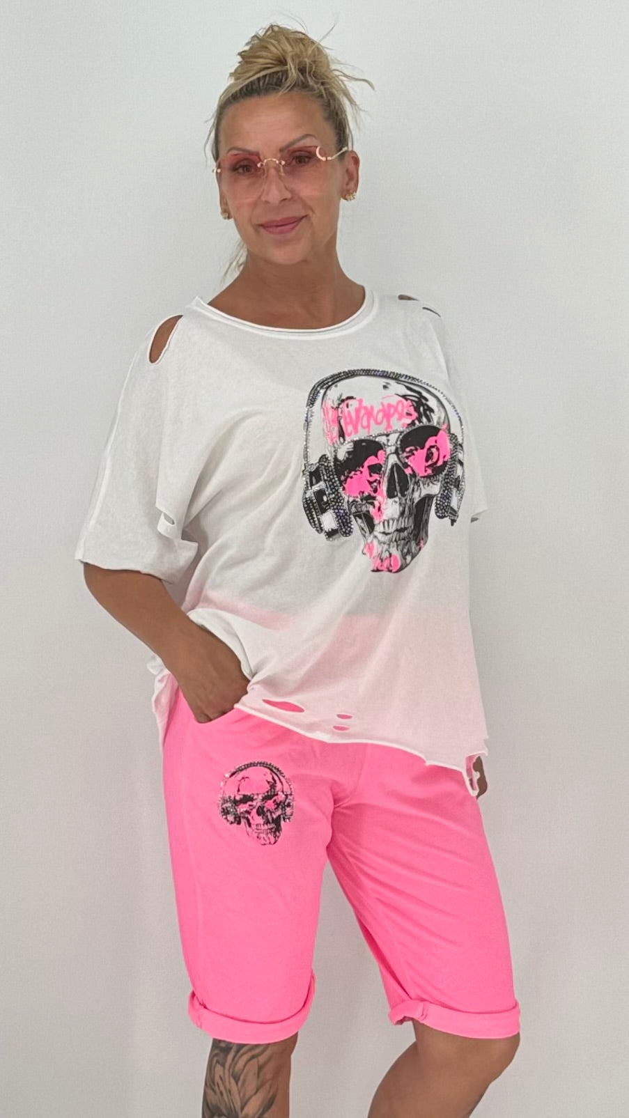 Skull Shirt Damen