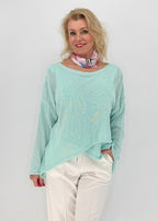 Pullover "Candy" mint