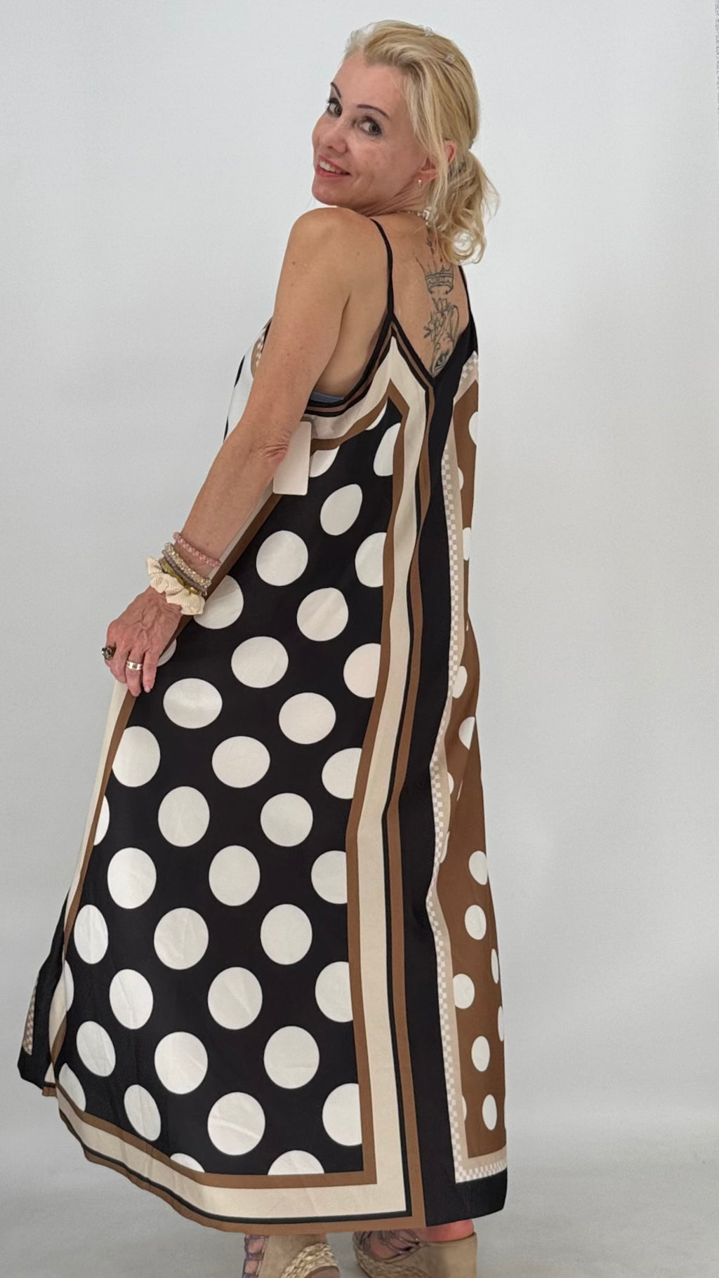Lieblings Sommer-Kleid "Pretty Woman" in vielen Farben, Viskose/Seide