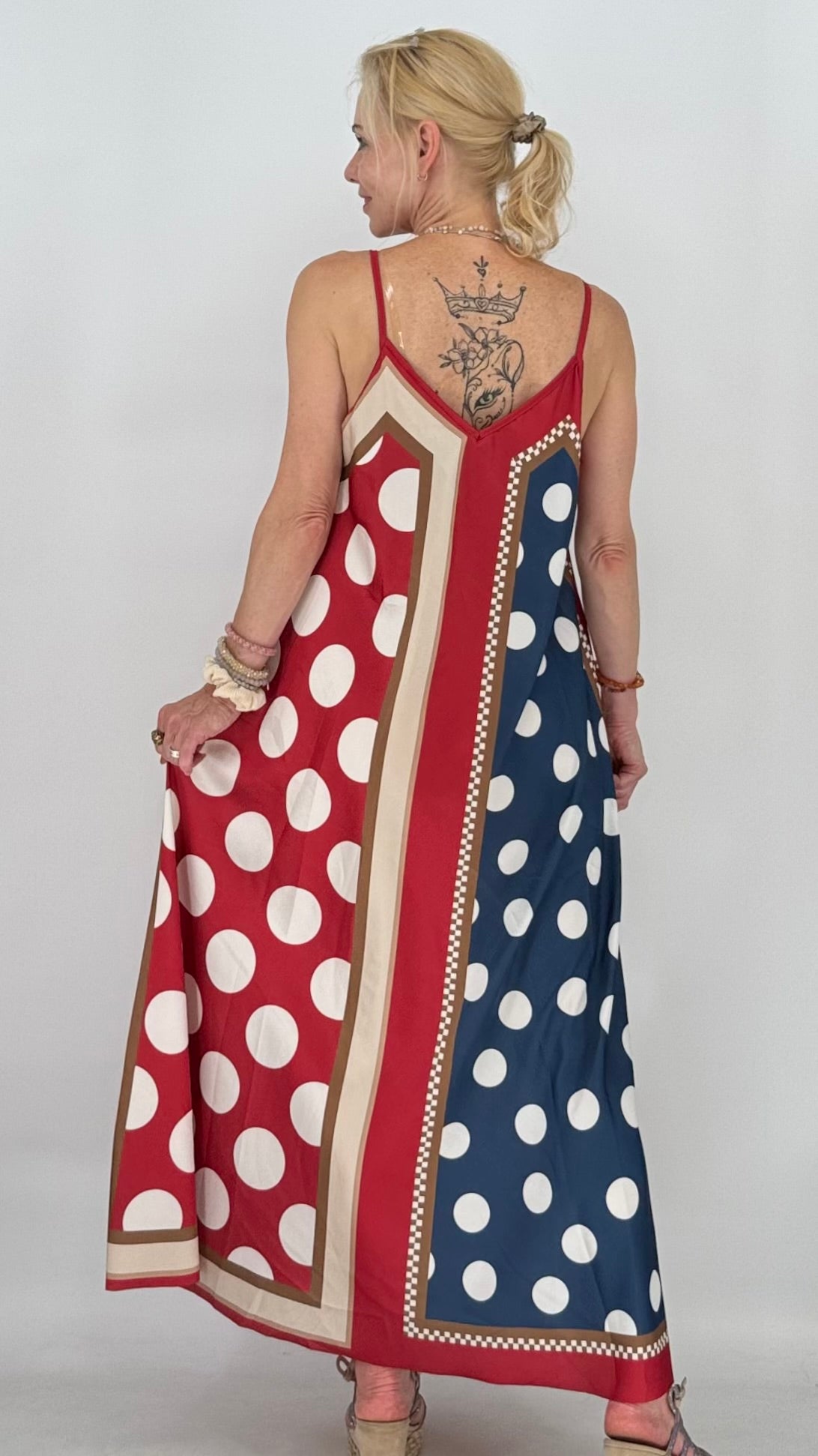Lieblings Sommer-Kleid "Pretty Woman" in vielen Farben, Viskose/Seide