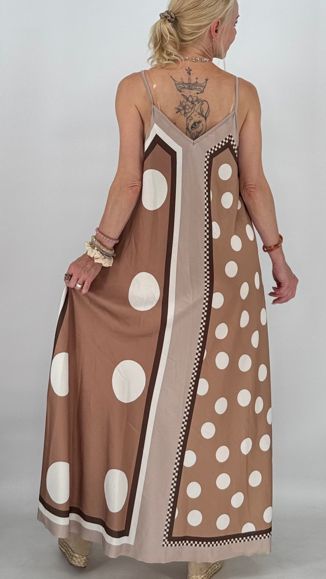 Lieblings Sommer-Kleid "Pretty Woman" in vielen Farben, Viskose/Seide