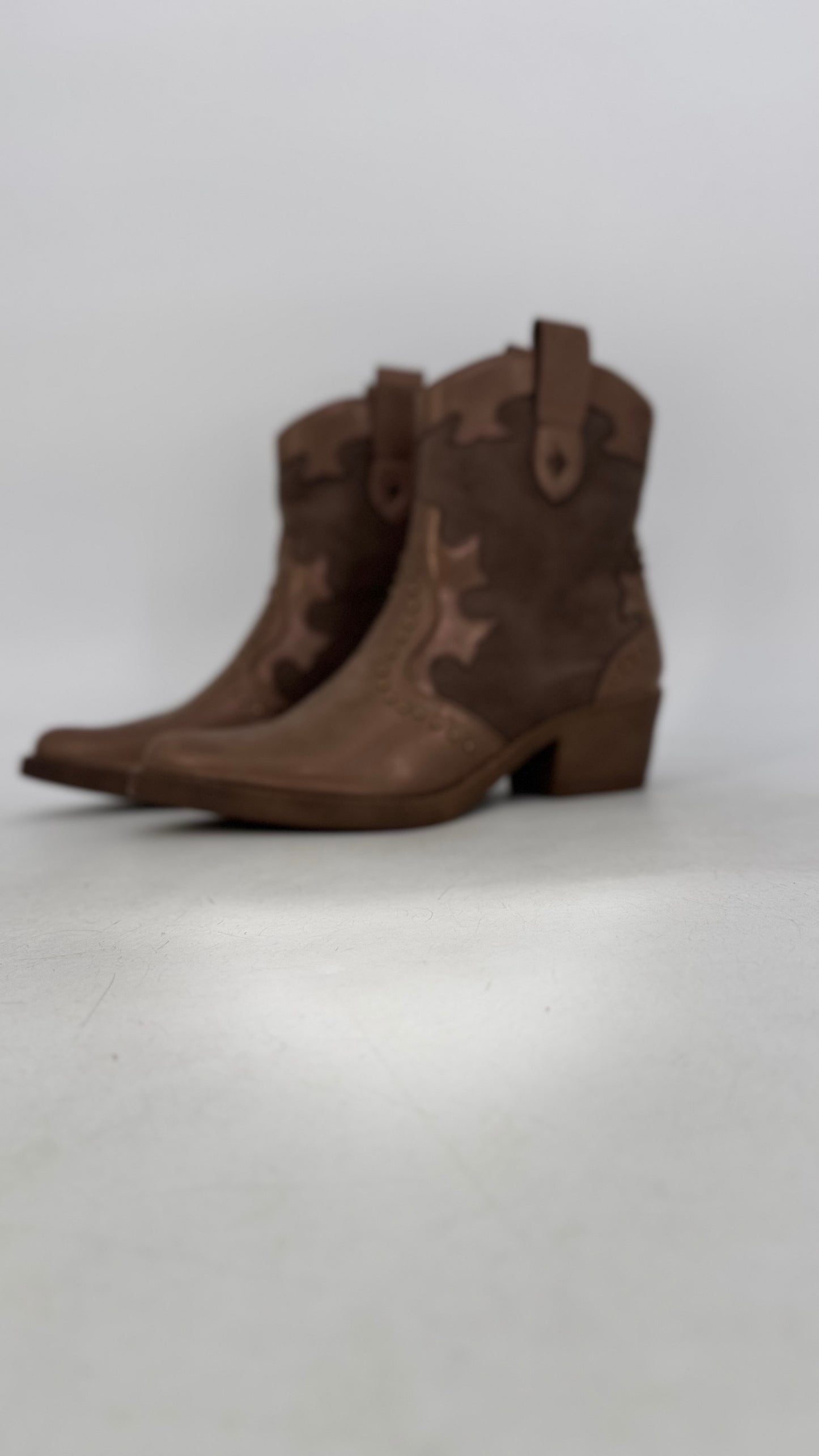 Cowboy Stiefelette DES8001, braun