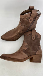 Cowboy Stiefelette DES8001, braun