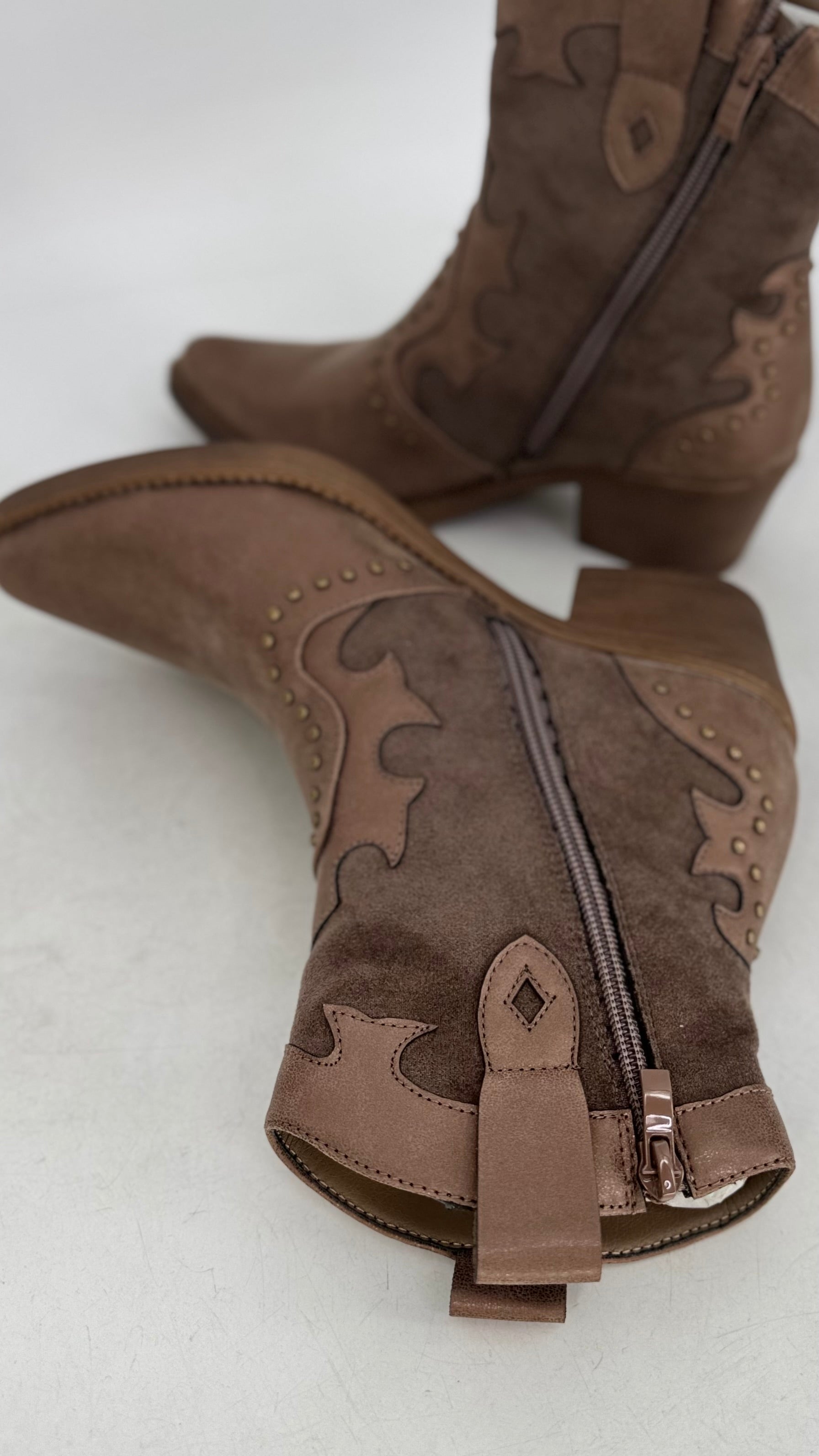 Cowboy Stiefelette DES8001, braun