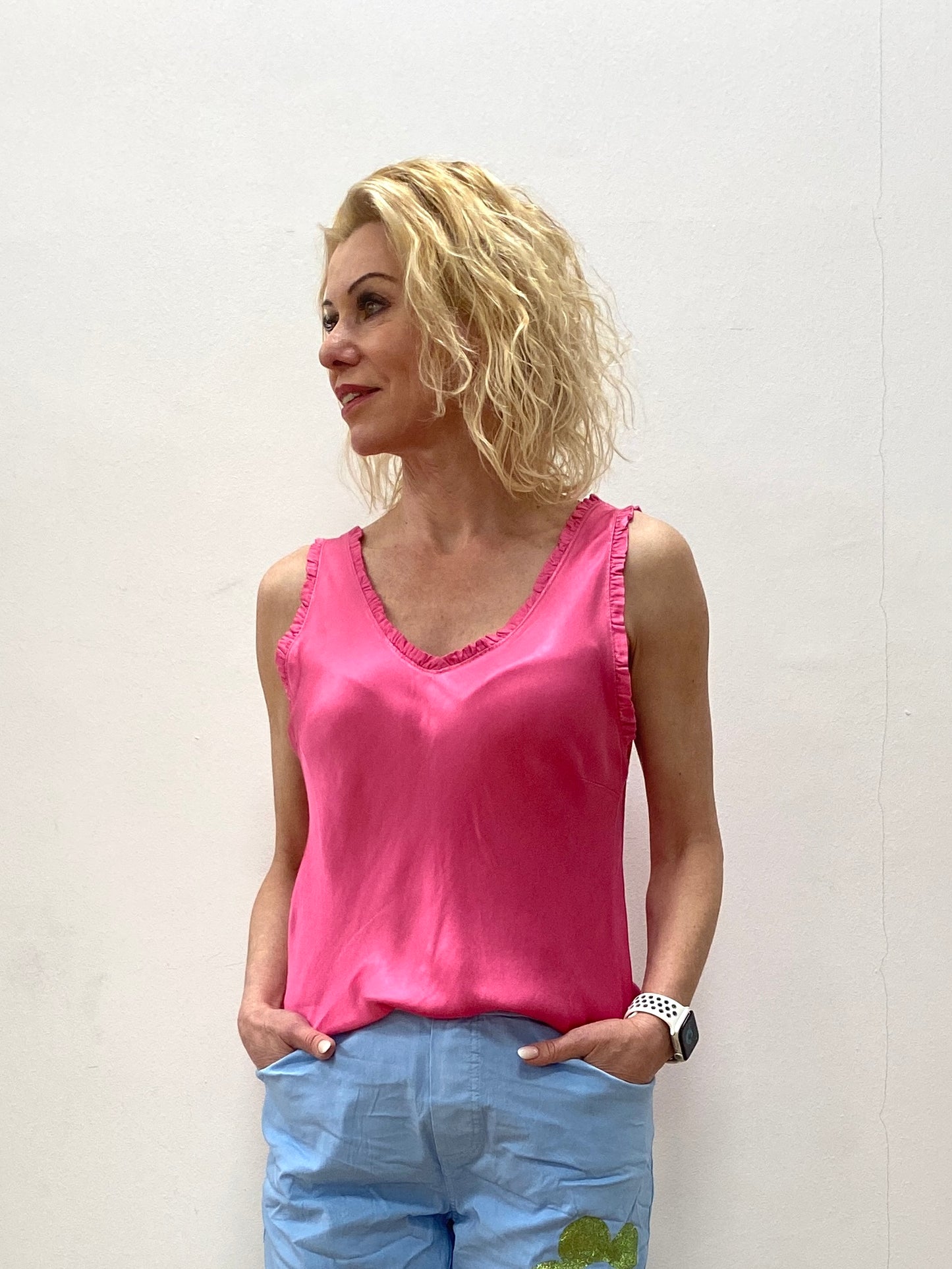 Top pink 100% Viscose