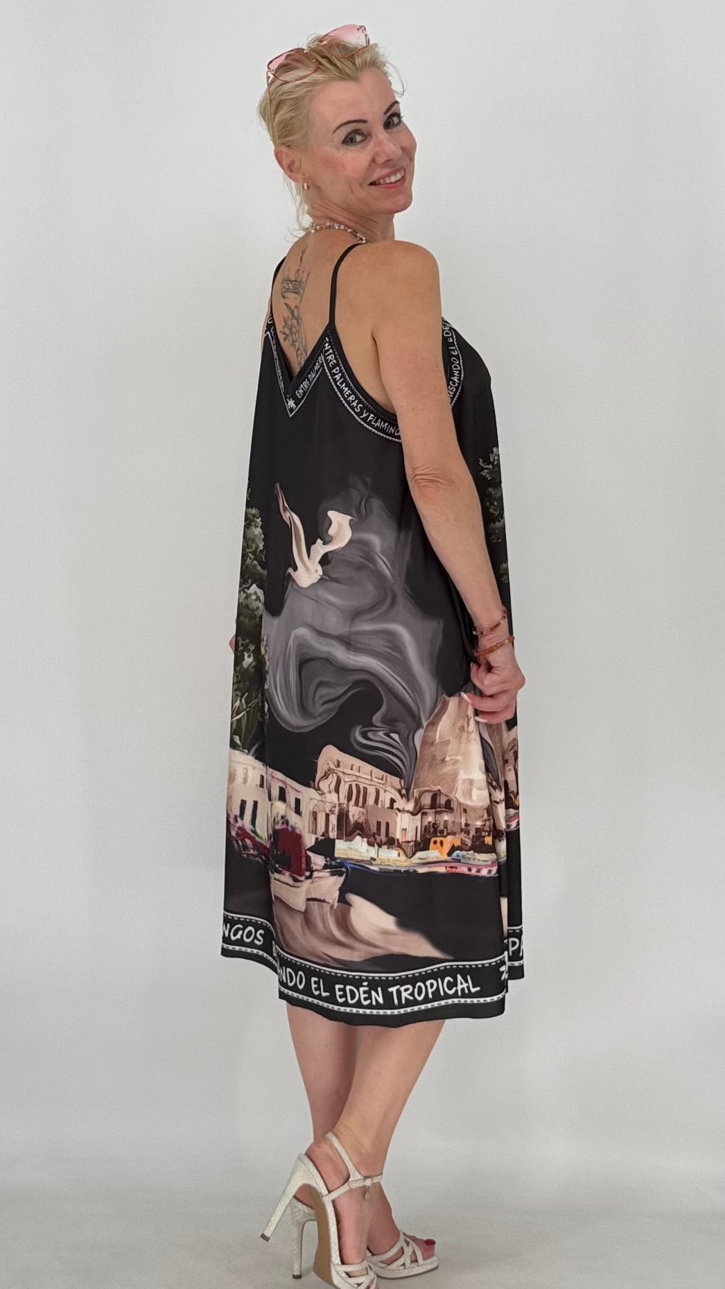 "Bella Mia", Sommer Kleid Viskose/Seide (Kopie)