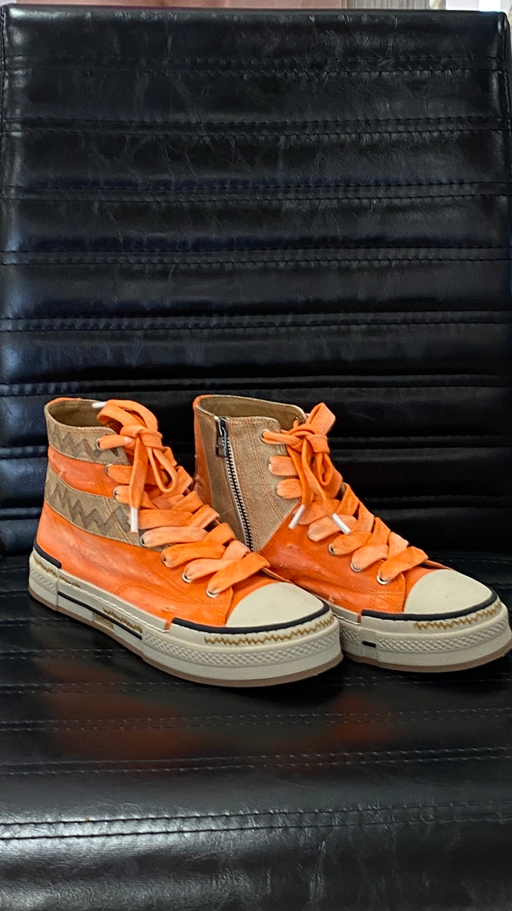 Sneaker Rebecca White, in Orange