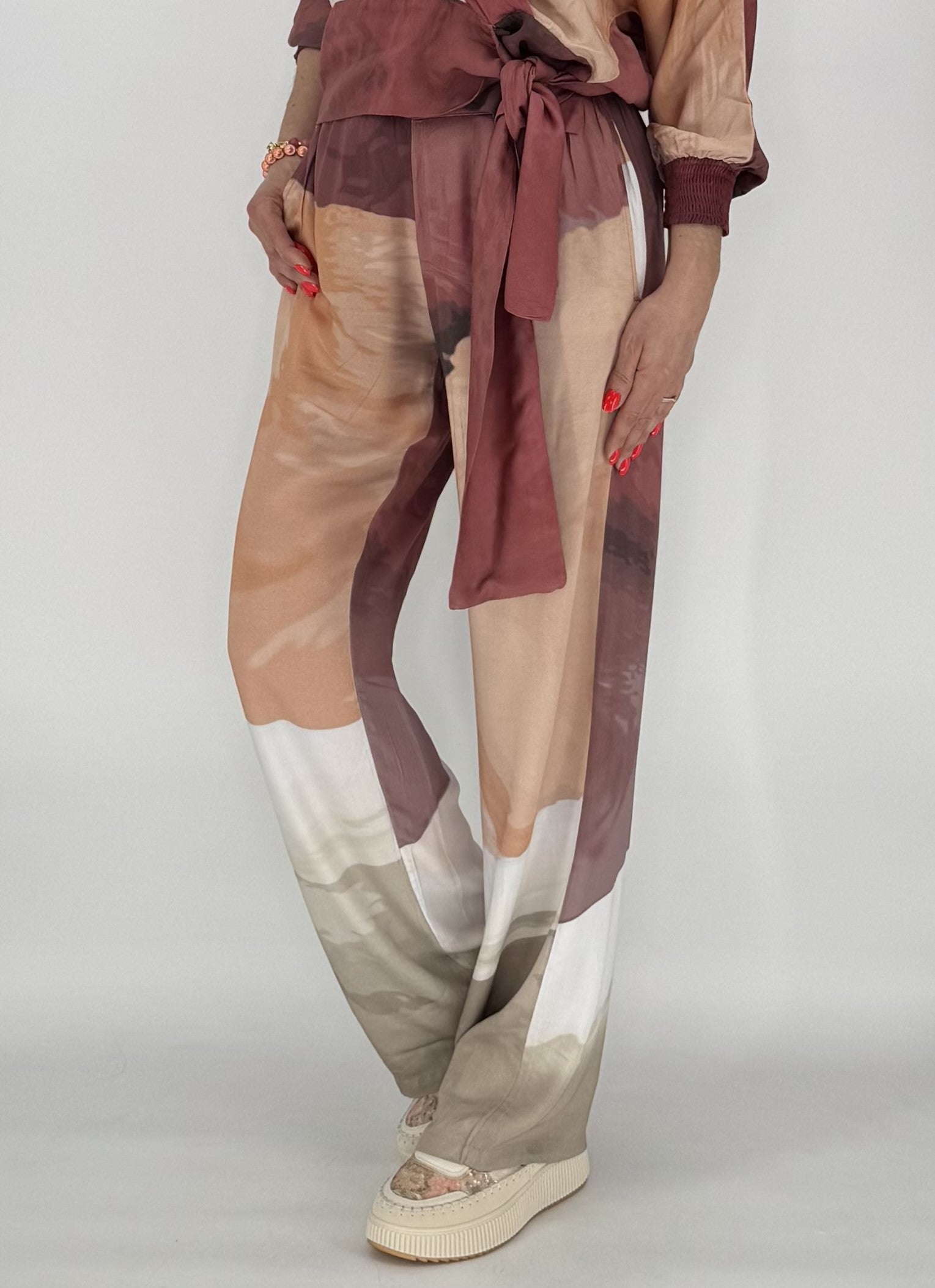 Hose NÜ Berry Red Mix 8306-10