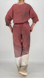 Bluse NÜ Berry Red Mix 8306-40