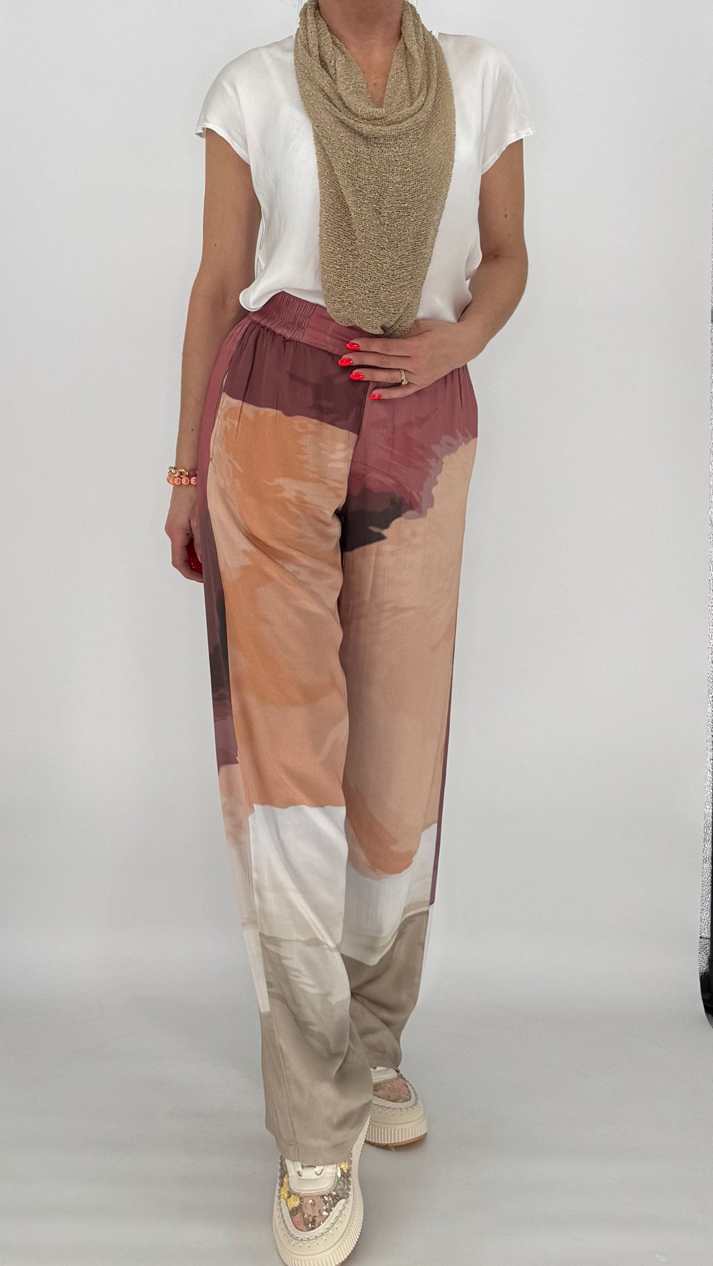 Hose NÜ Berry Red Mix 8306-10