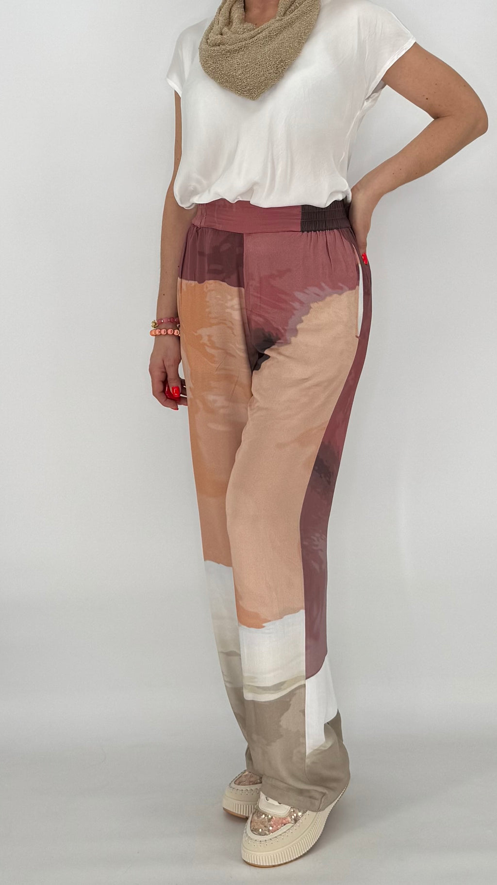 Hose NÜ Berry Red Mix 8306-10