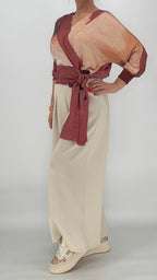 Bluse NÜ Berry Red Mix 8306-40