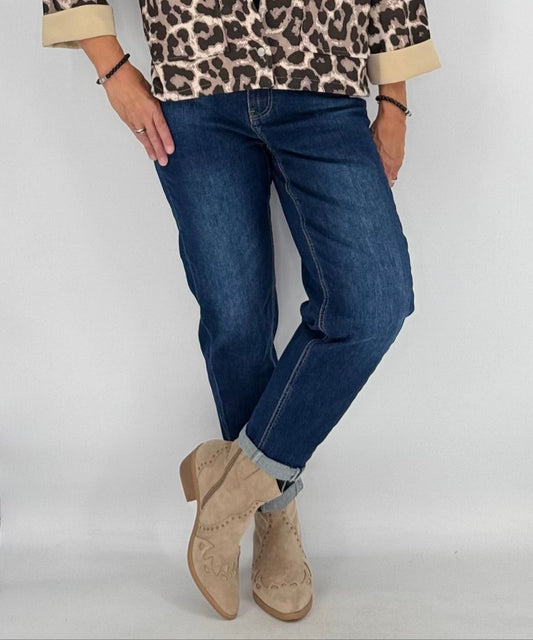 Jeans Hose mit kleinen Umschlag