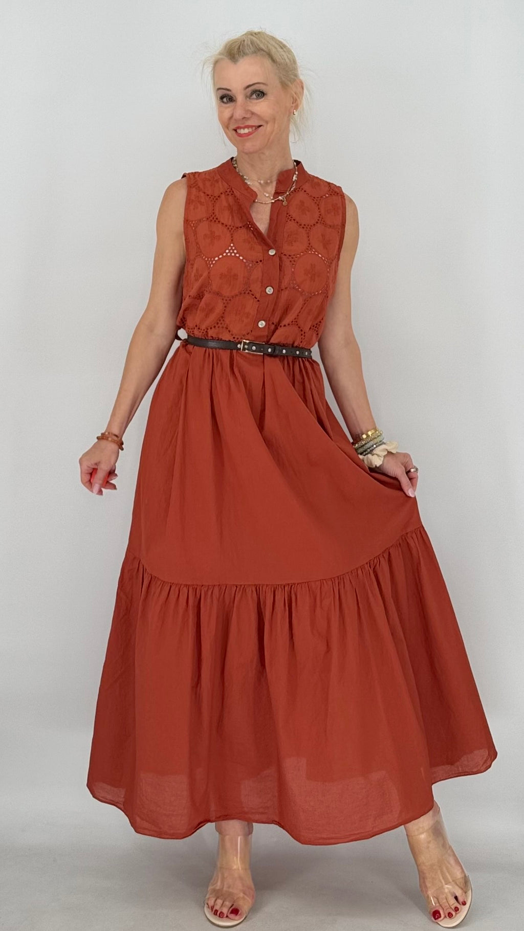 Boho-Maxikleid "Nica" in  vier Farben