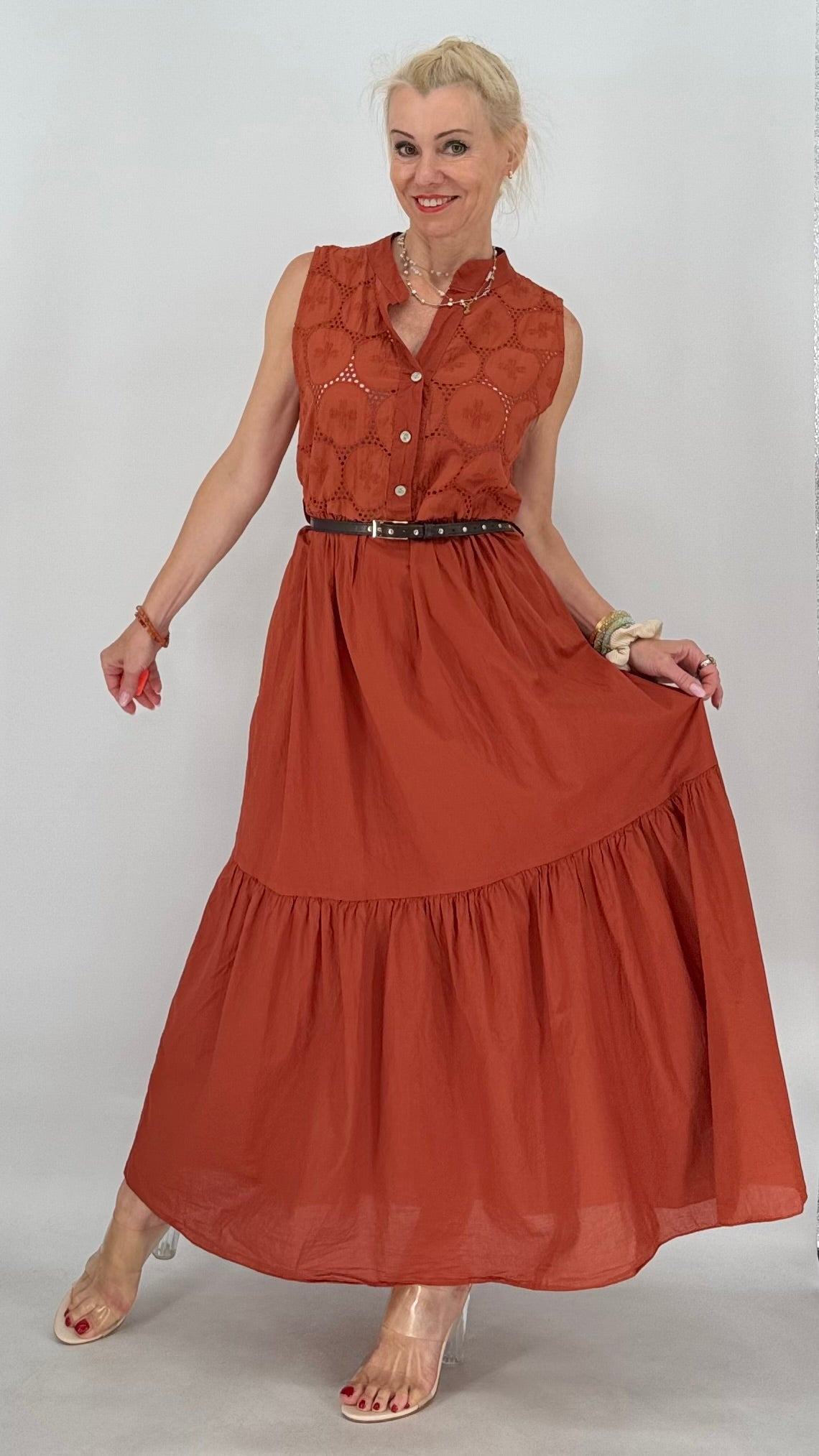 Boho-Maxikleid "Nica" in  vier Farben