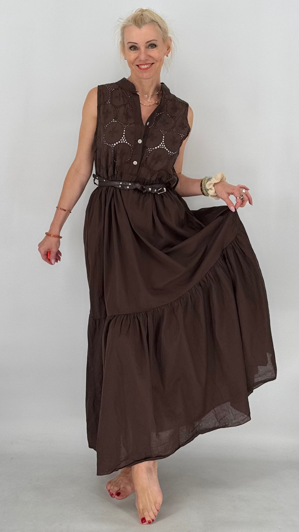 Boho-Maxikleid "Nica" in  vier Farben