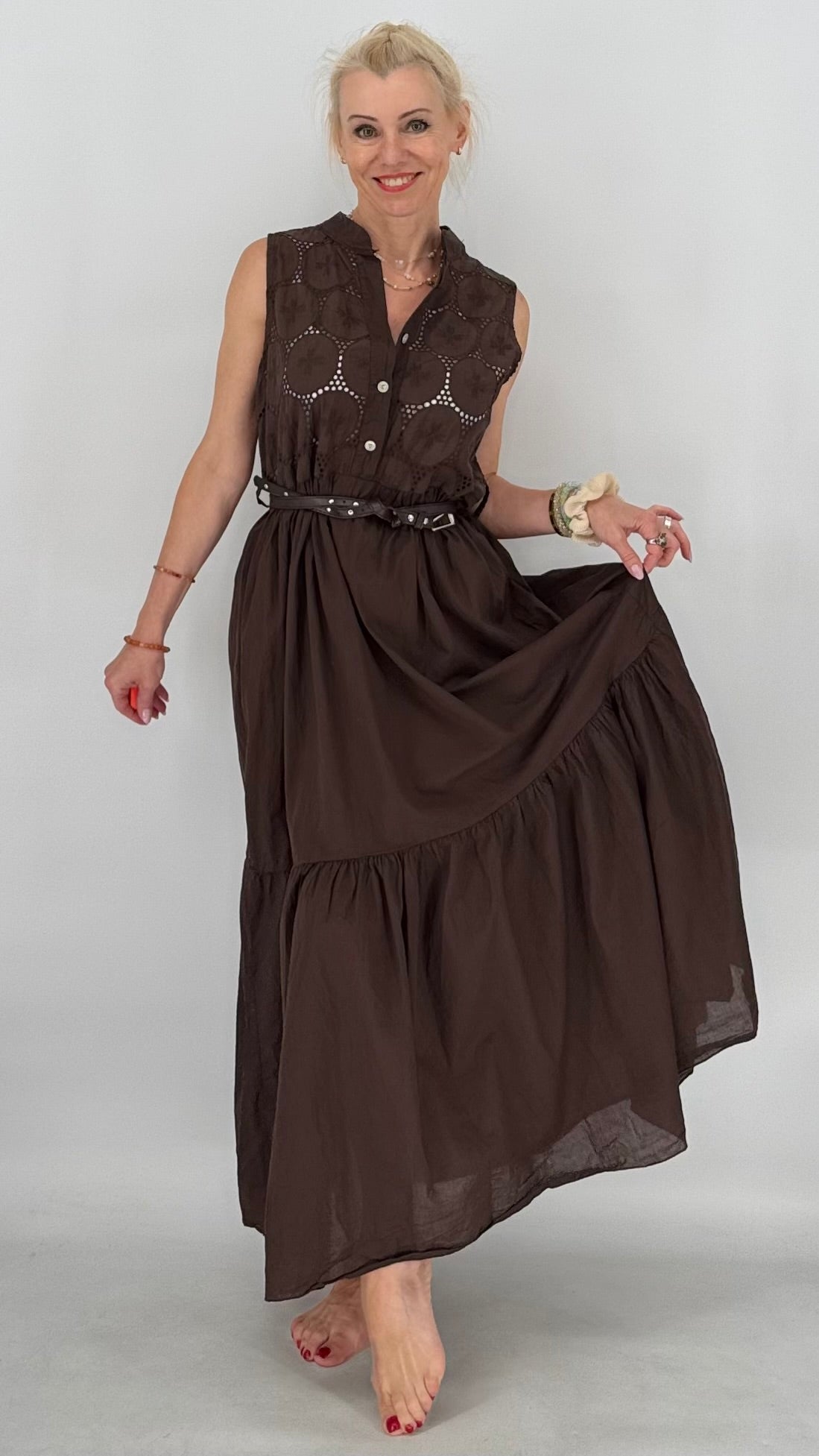 Boho-Maxikleid "Nica" in  vier Farben