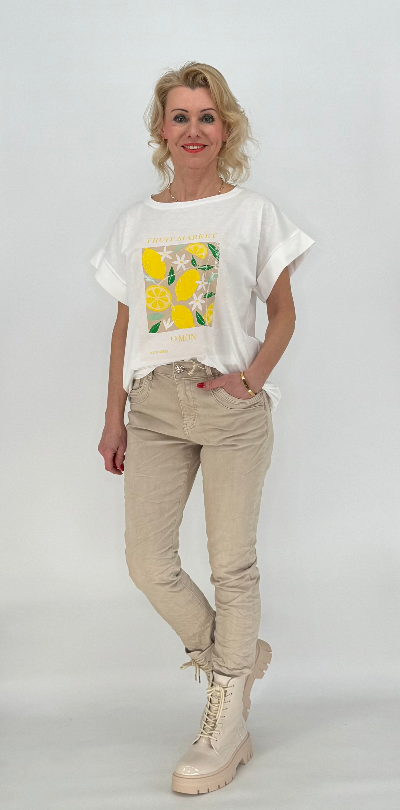 Jeans Hose Jewelly beige JW2573-14