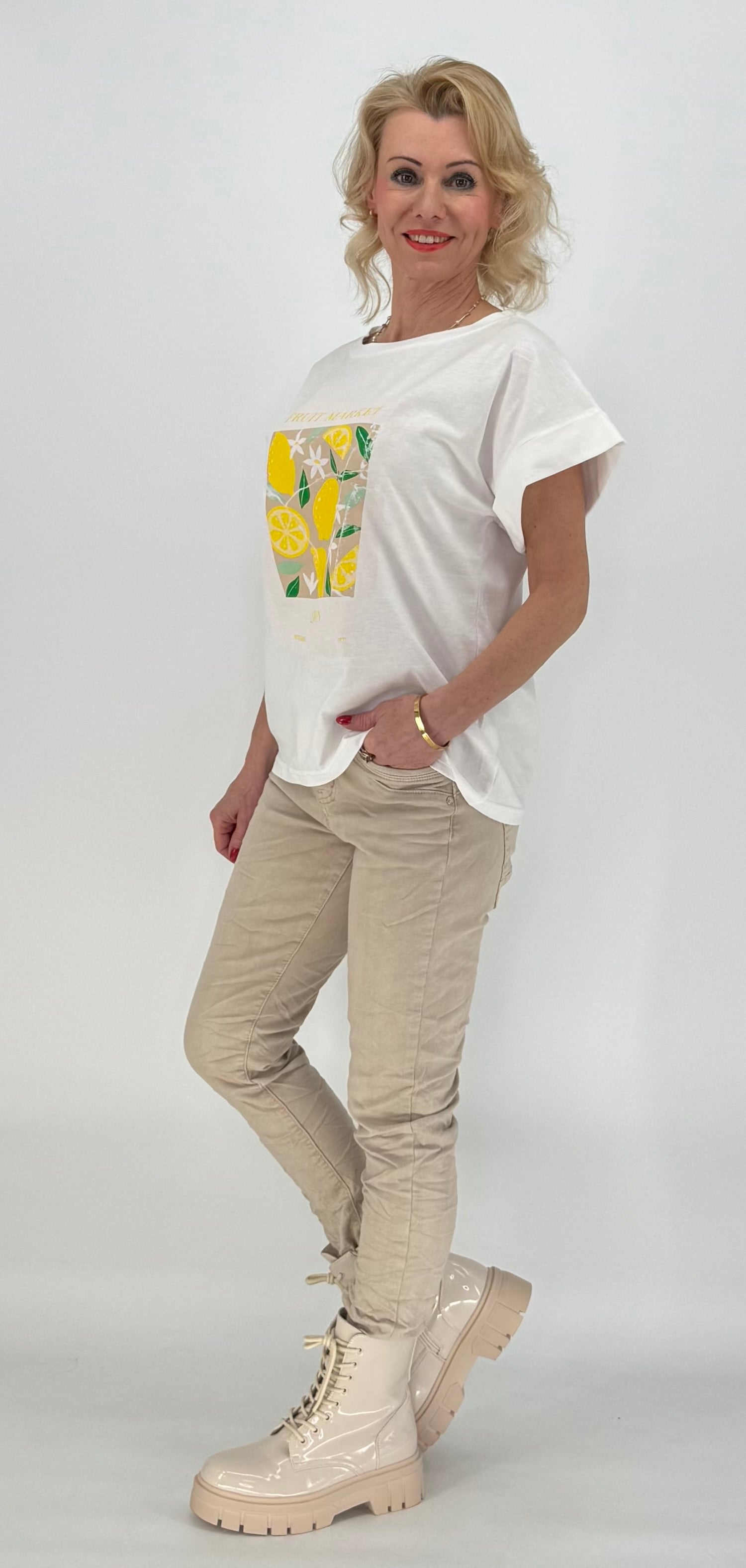 Jeans Hose Jewelly beige JW2573-14