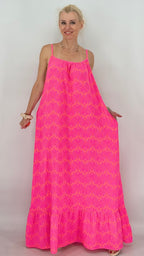Maxikleid "Flamingo"– Luftig, feminin & ein echter Hingucker