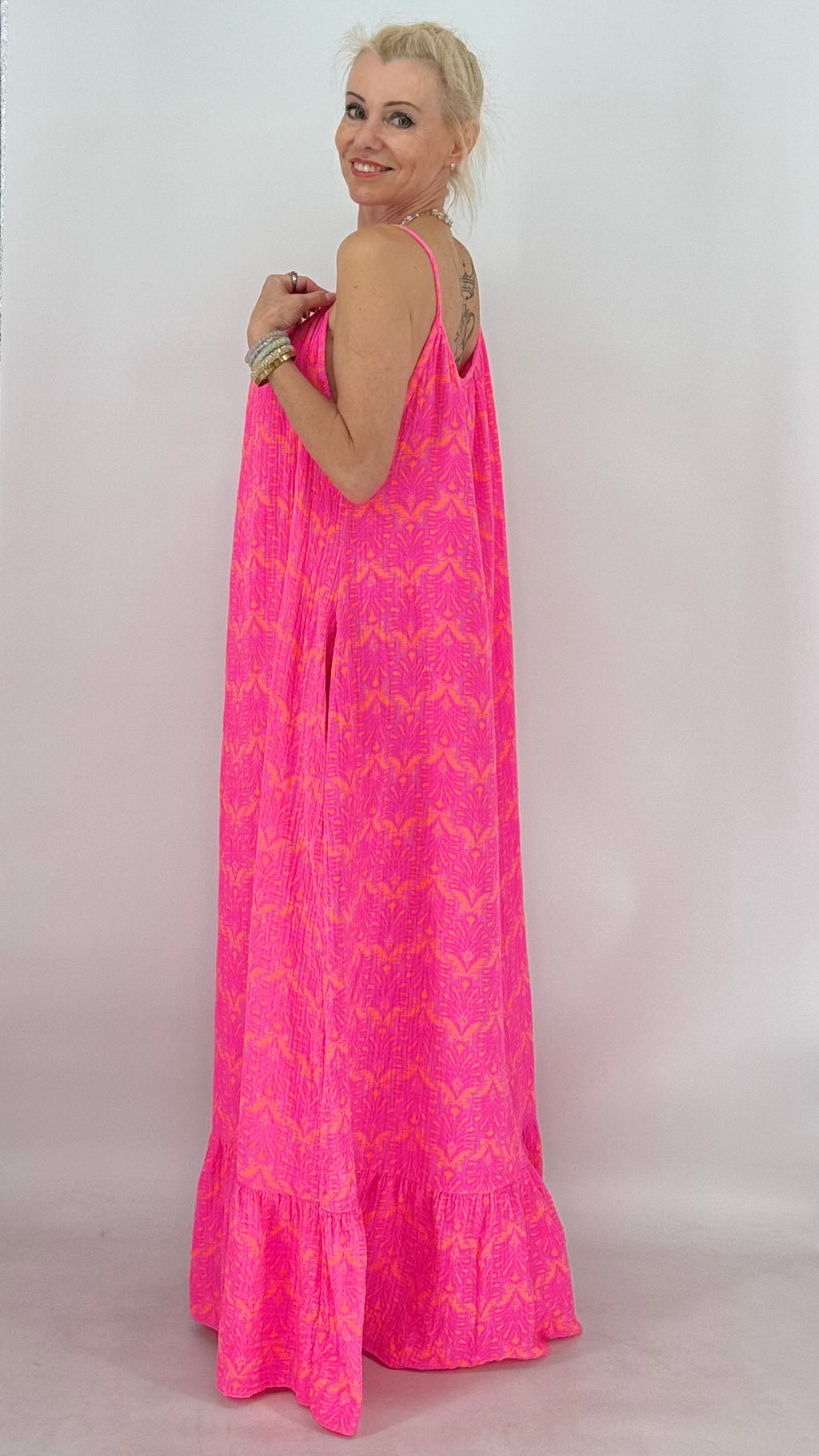 Maxikleid "Flamingo"– Luftig, feminin & ein echter Hingucker