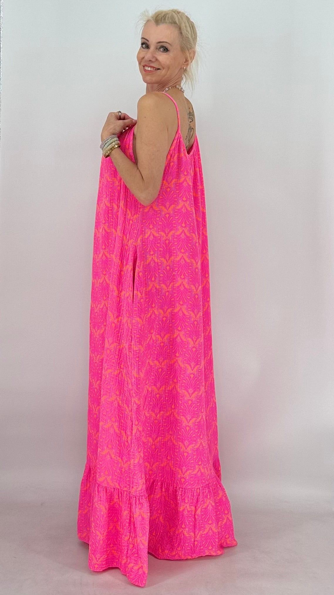Maxikleid "Flamingo"– Luftig, feminin & ein echter Hingucker
