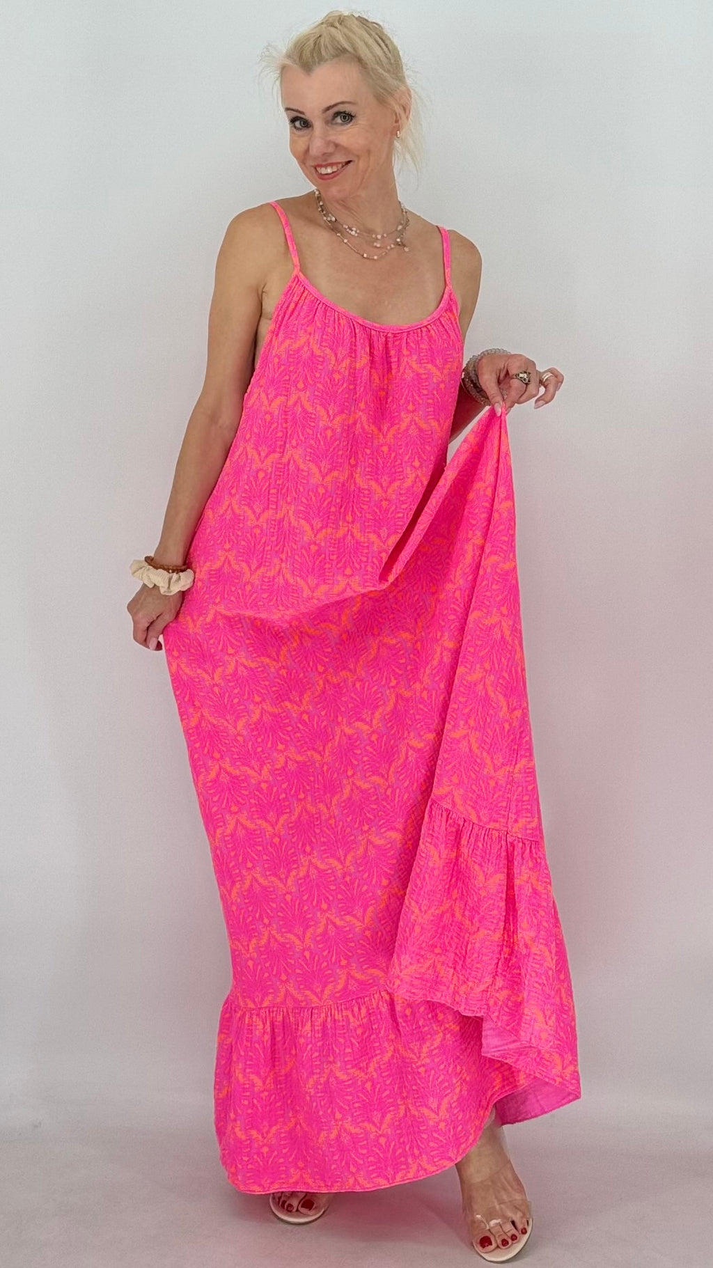 Maxikleid "Flamingo"– Luftig, feminin & ein echter Hingucker