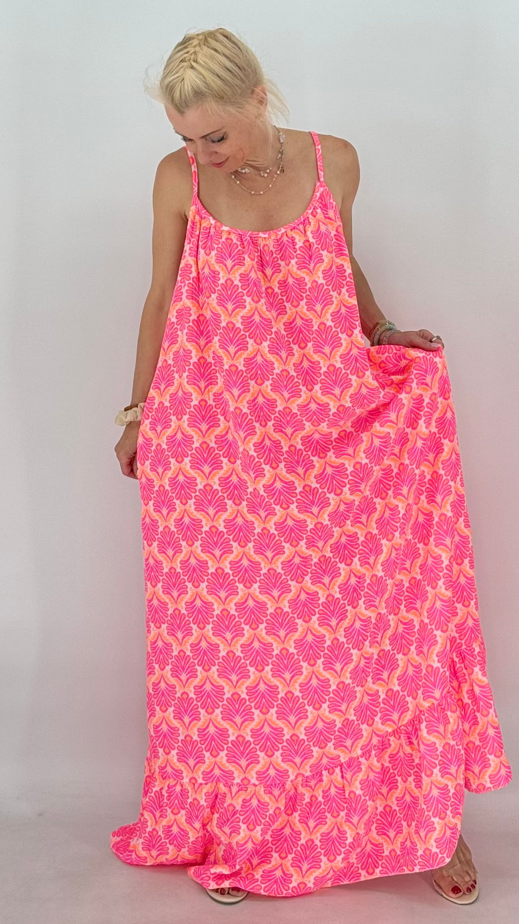 Maxikleid "Flamingo"– Luftig, feminin & ein echter Hingucker