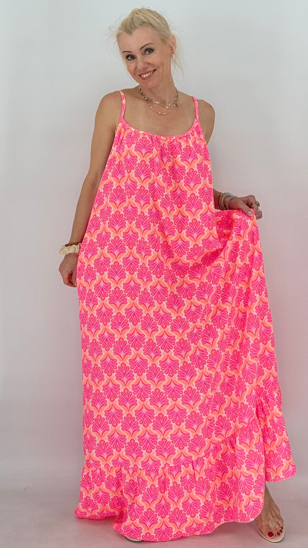 Maxikleid "Flamingo"– Luftig, feminin & ein echter Hingucker