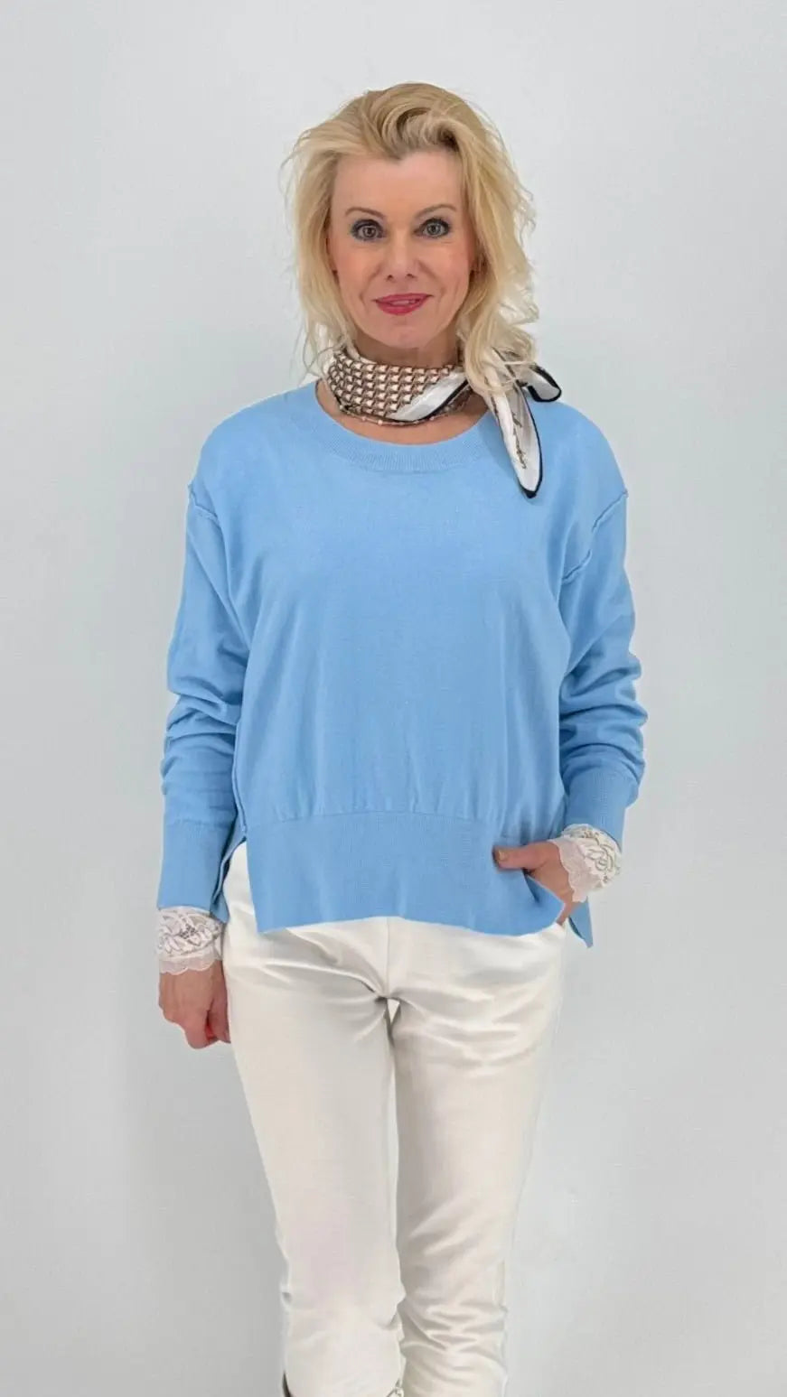 ESViViD Pullover, blau - By Elena FashionBy Elena Fashion