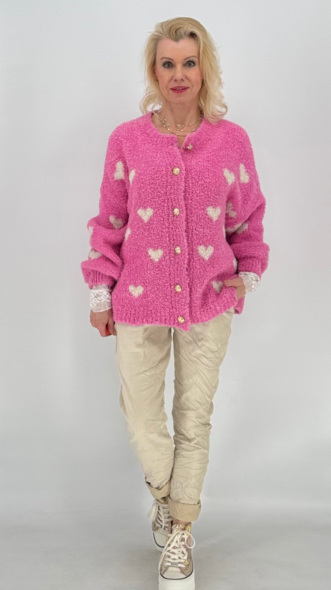 Jogpants Velours-Optik