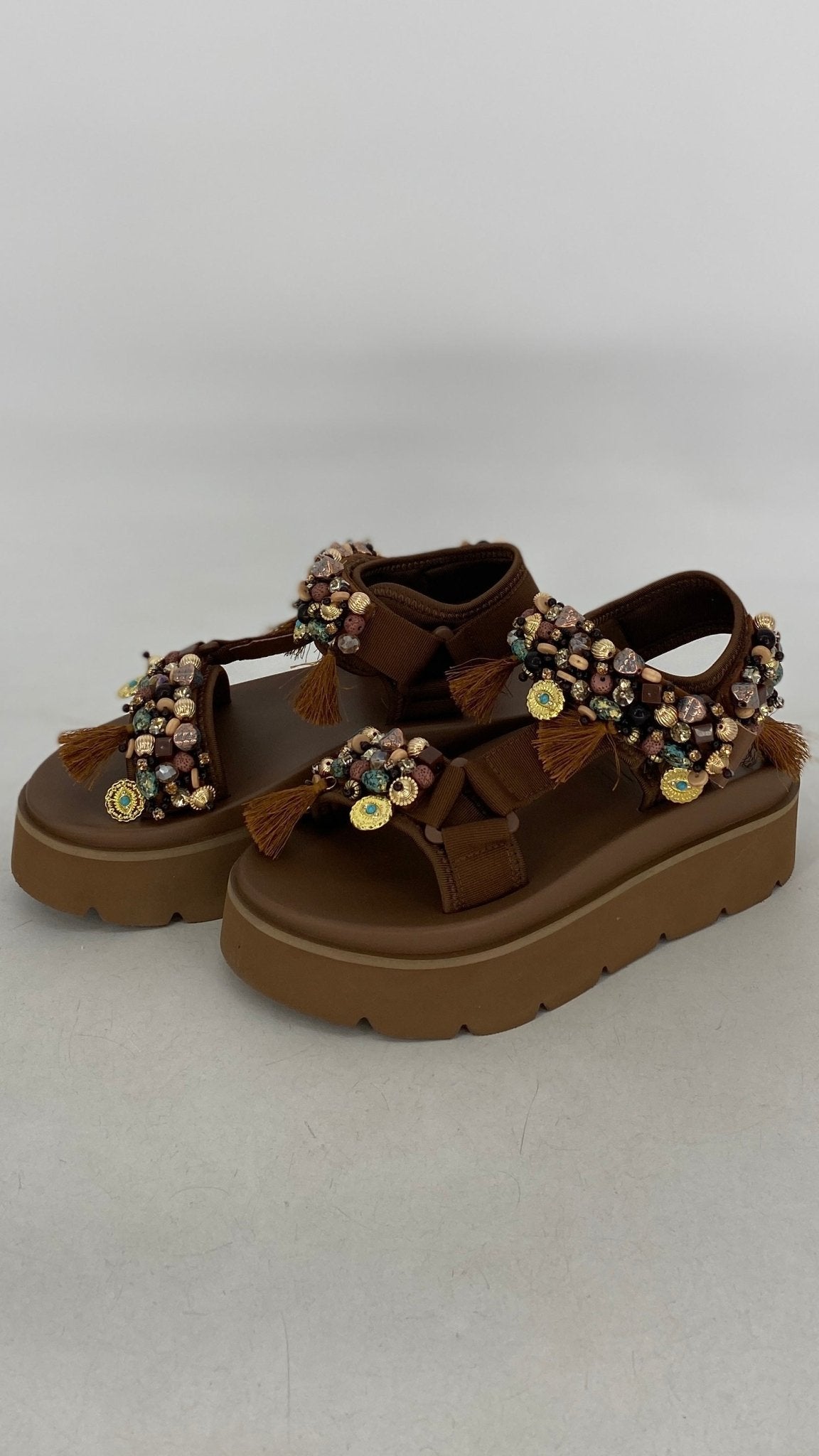 Sandalen NAN - NU "Coffee" - By Elena FashionBy Elena Fashion