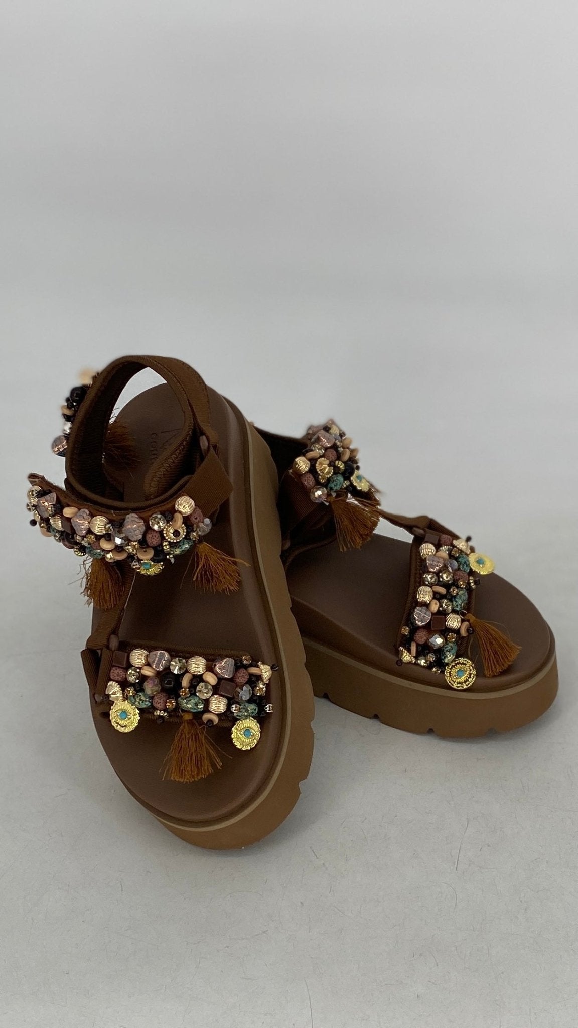 Sandalen NAN - NU "Coffee" - By Elena FashionBy Elena Fashion