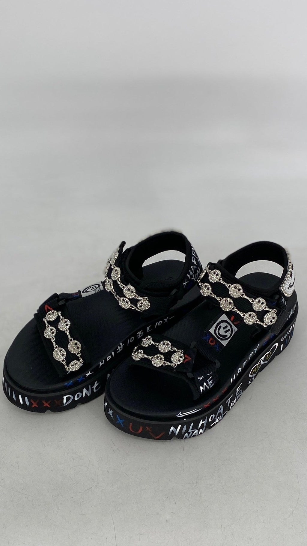Sandalen NAN - NU "HAPPY", schwarz, creme - By Elena FashionBy Elena Fashion