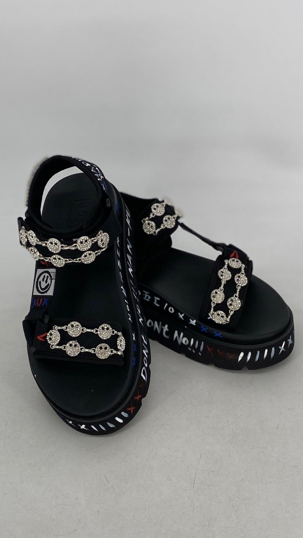 Sandalen NAN - NU "HAPPY", schwarz, creme - By Elena FashionBy Elena Fashion