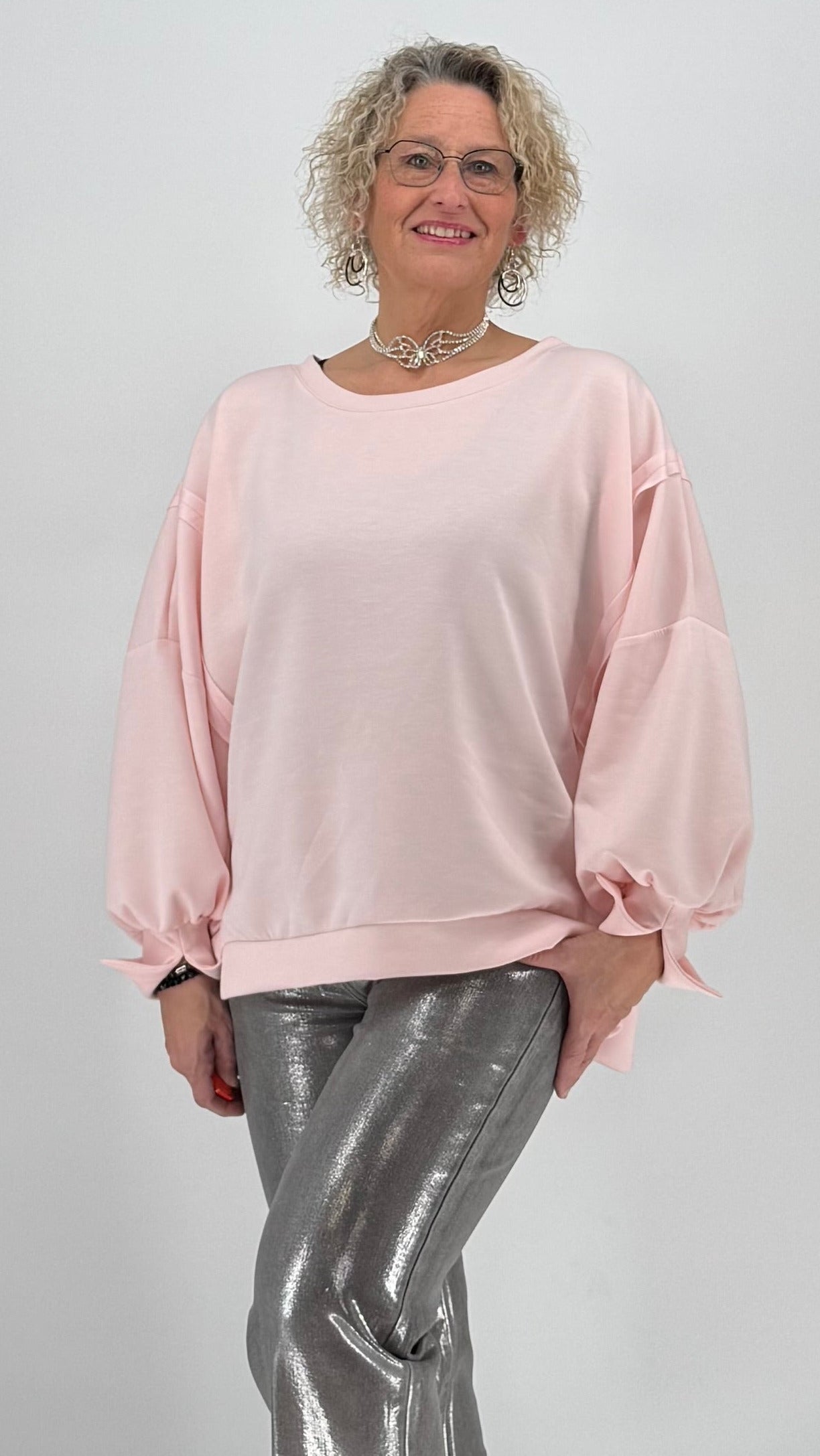 Sweatshirt  in rosa
