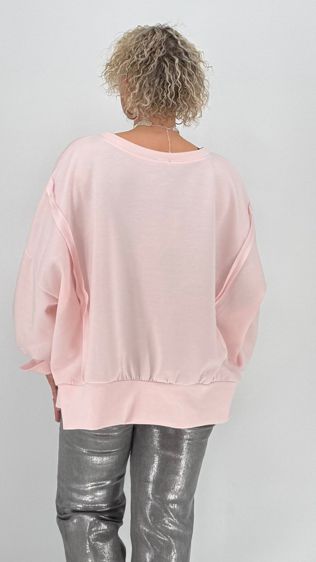 Sweatshirt  in rosa