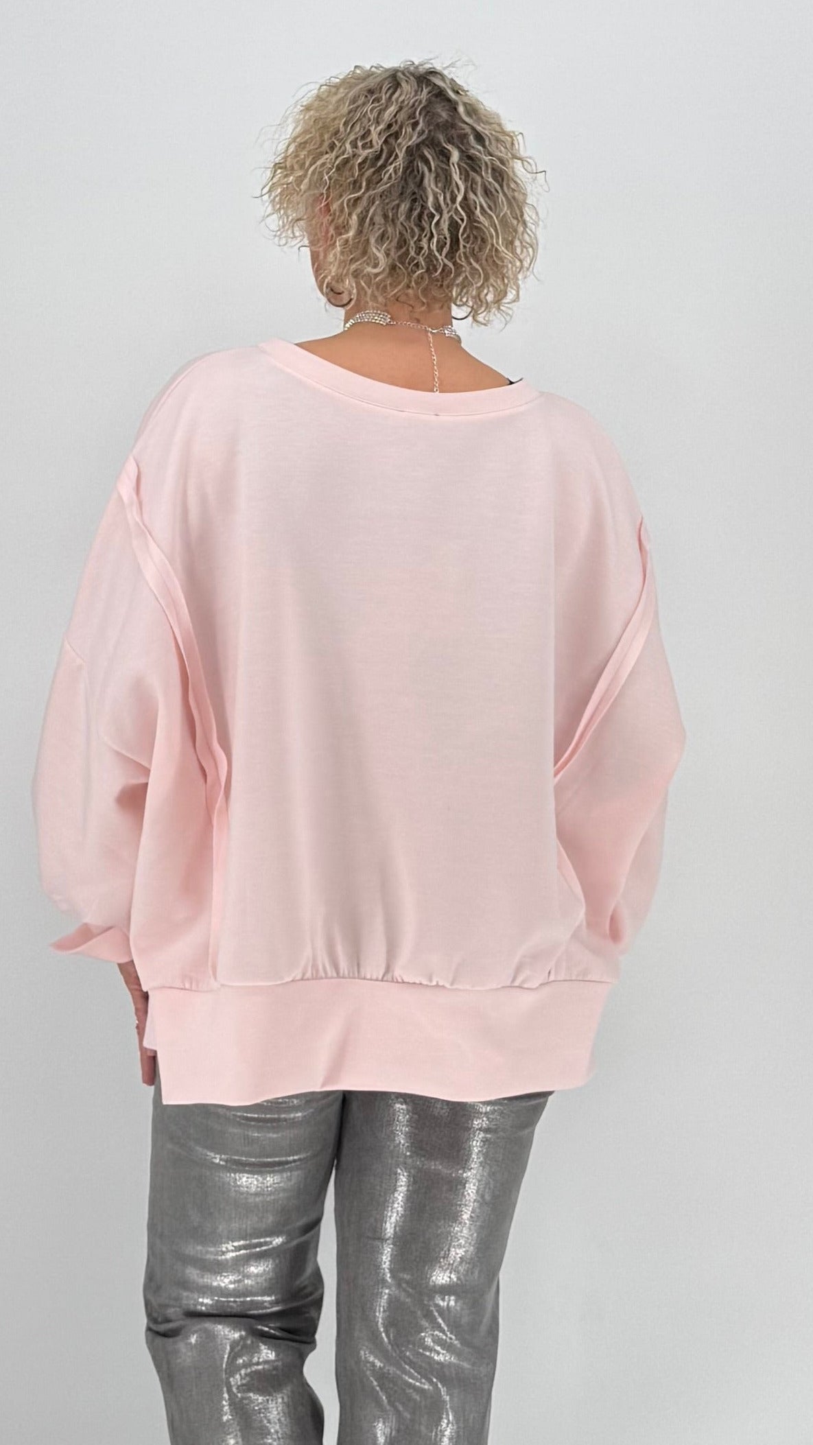 Sweatshirt  in rosa