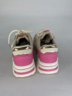 Sneaker in Rosa und Beige 8-142