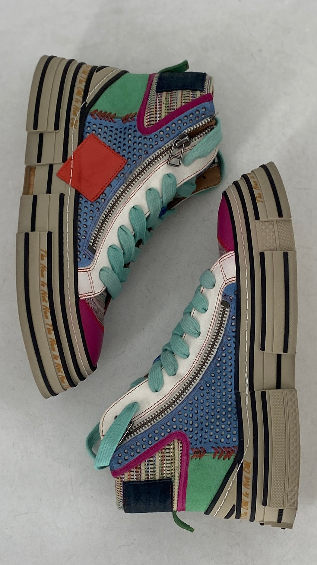 Multicolor Plateau Sneaker Damen von  Rebecca Whit