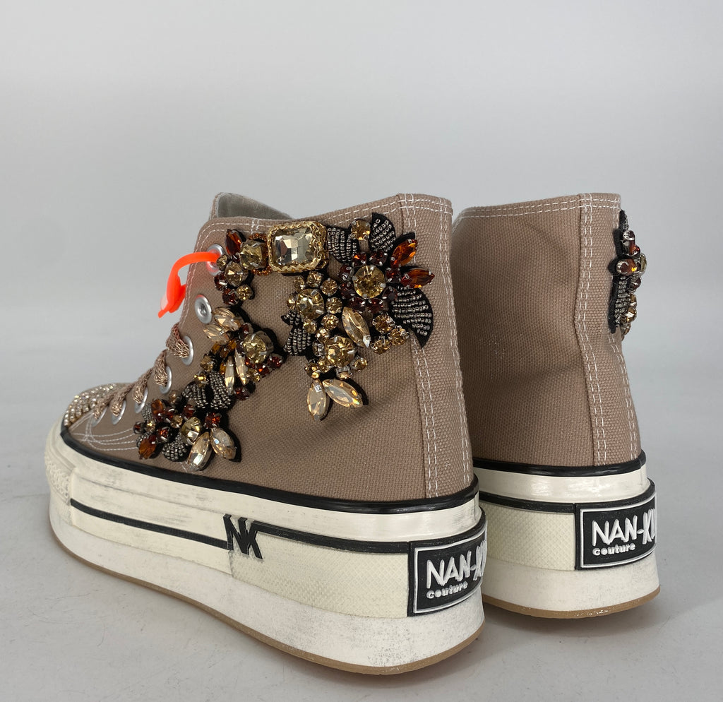 Sneaker NAN-KU taupe DSA-04