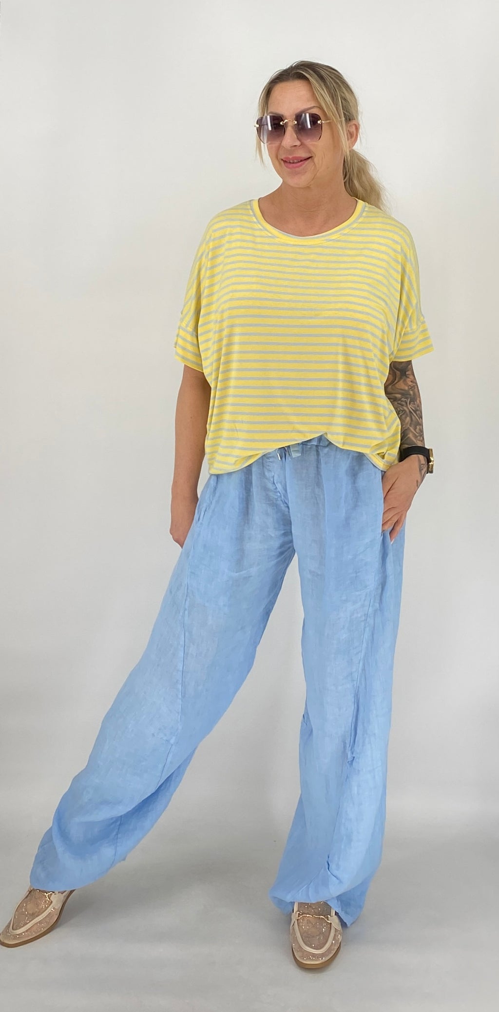 Gestreiftes T-Shirt