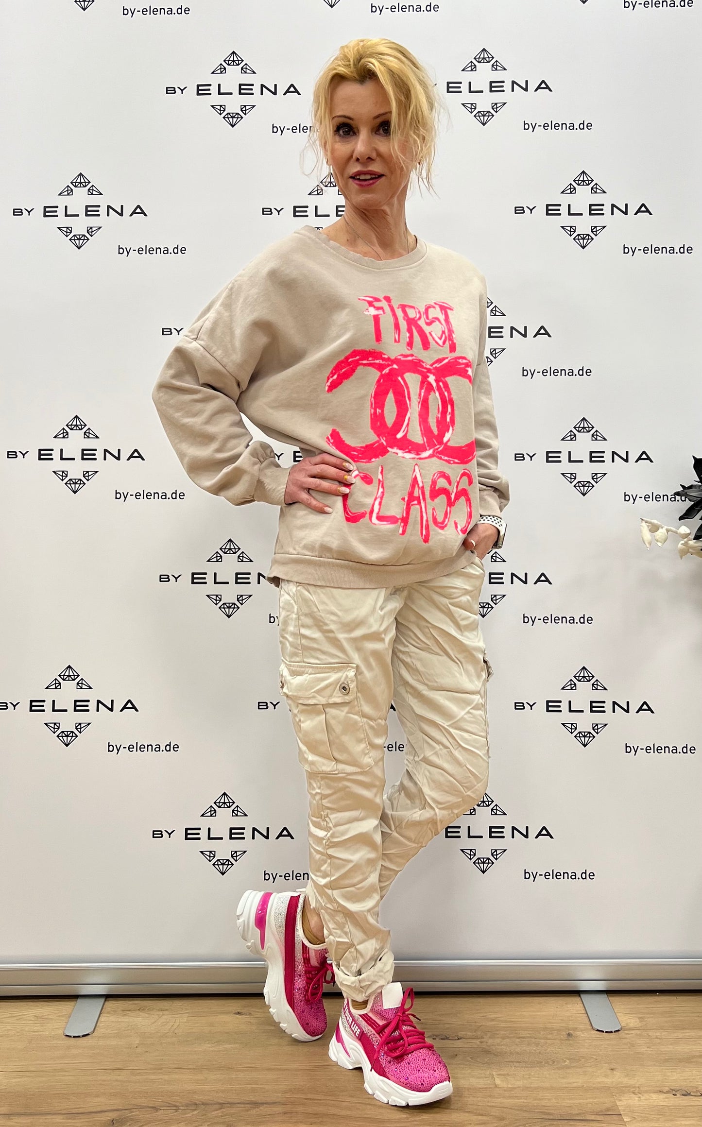 Cargo Jogpants beige